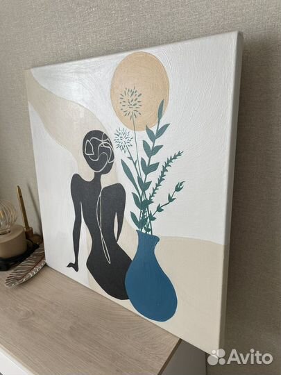 Картина холст акрил