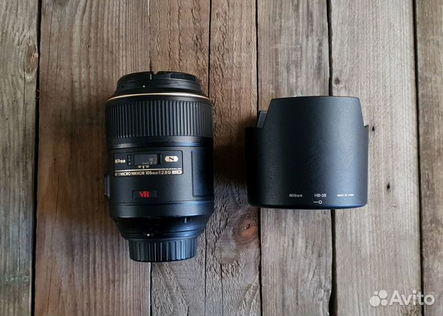 Объектив Nikon 105mm f/2.8G IF-ED AF-S VR Micro