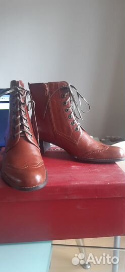 Ботильоны натуральная кожа новые 38 р