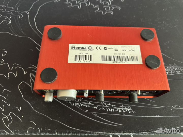 Звуковая карта focusrite scarlett 2i2 1gen