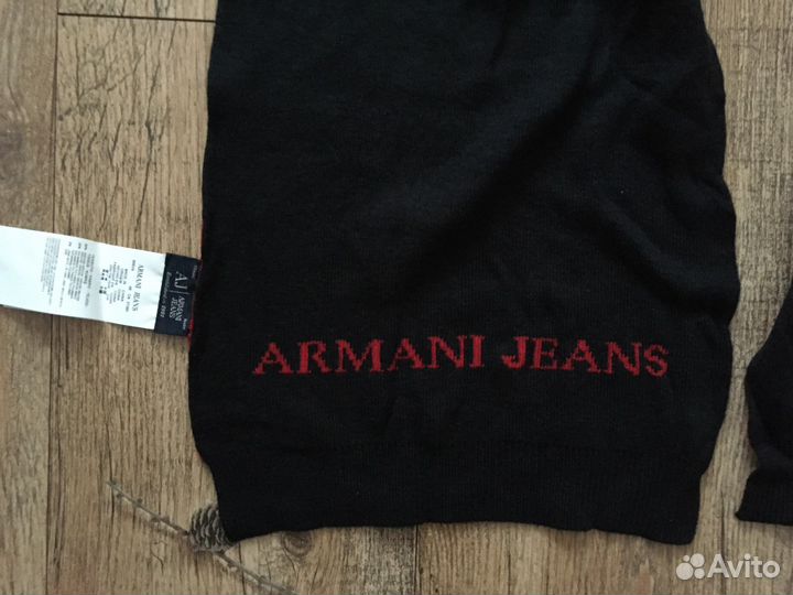 Комплект шапка и шарф Armani Оригинал новые