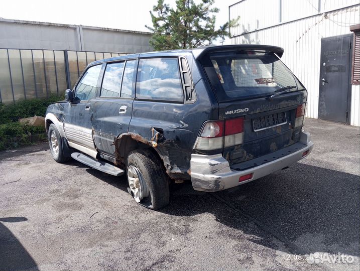 Ssangyong musso 2,9 1998 гв по частям