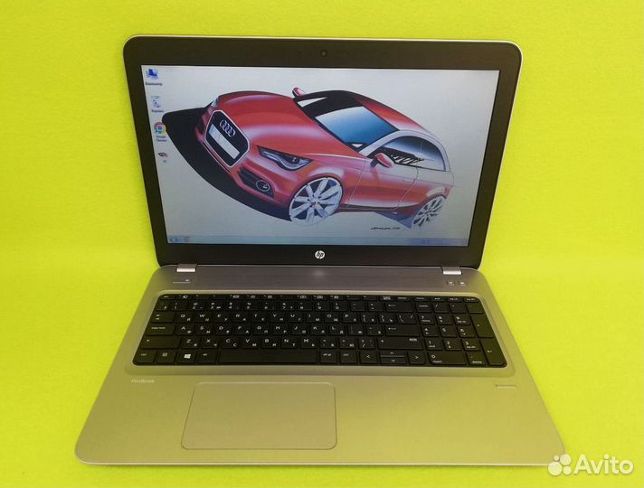 Игровой бу ноутбук HP 2 ядра 8 гб SSD 15.6 Windows