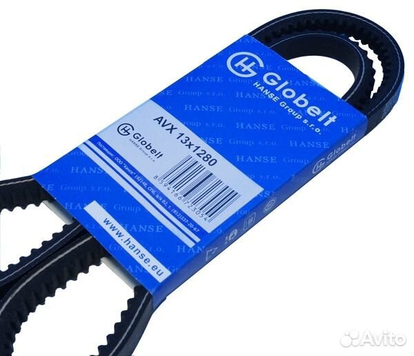 Ремень зубчатый avx (чехия)