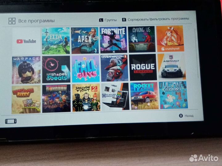Игровая приставка Nintendo switch