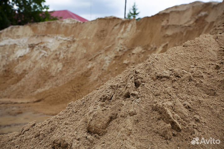 Песок речной с доставкой