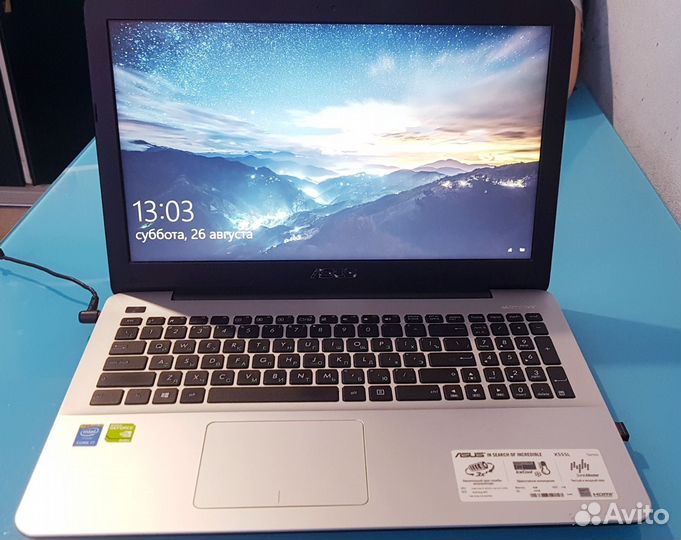 Ноутбук Asus core i7 x555l