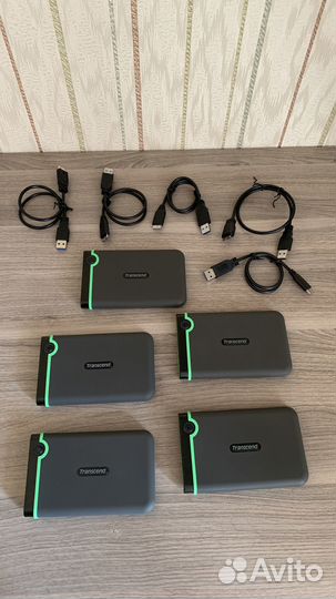 Внешний жесткий диск Transcend 500gb