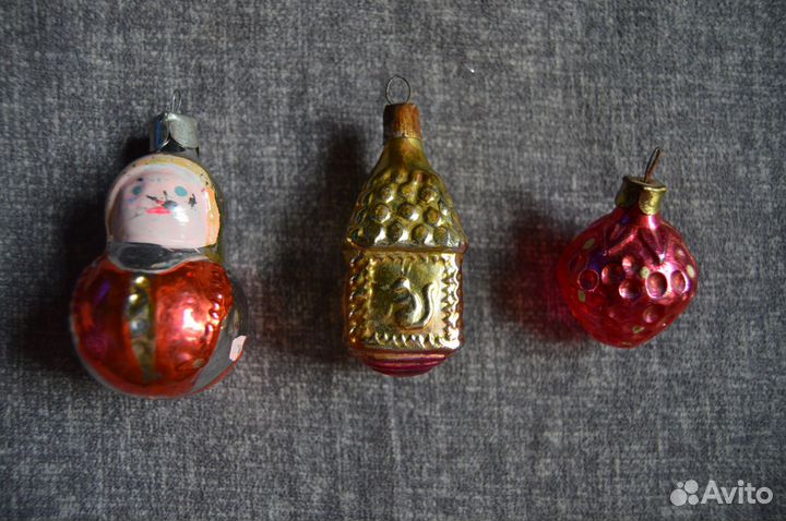 Елочные игрушки СССР