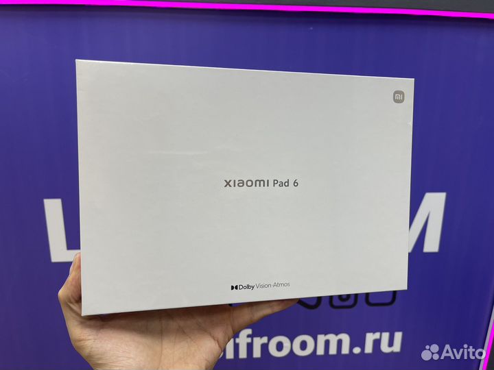 Планшет Xiaomi Pad 6 6/128GB, ростест, грантия