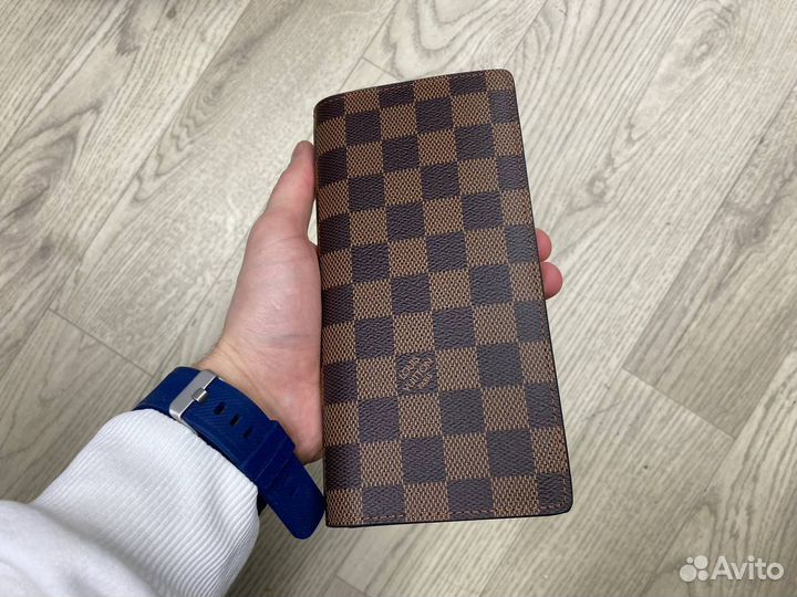 Кошелек мужской Louis Vuitton Brazza коричневый