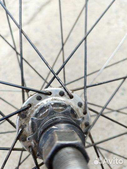 Заднее колесо на bmx 20