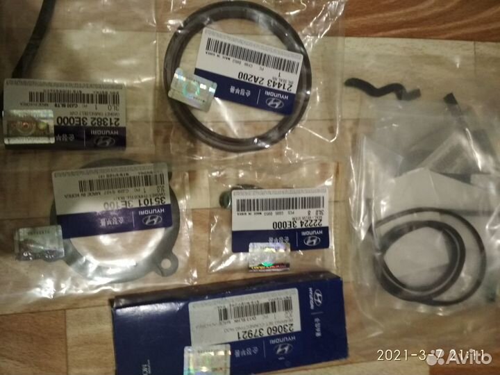 Запчасти santa FE 2,7 2006г