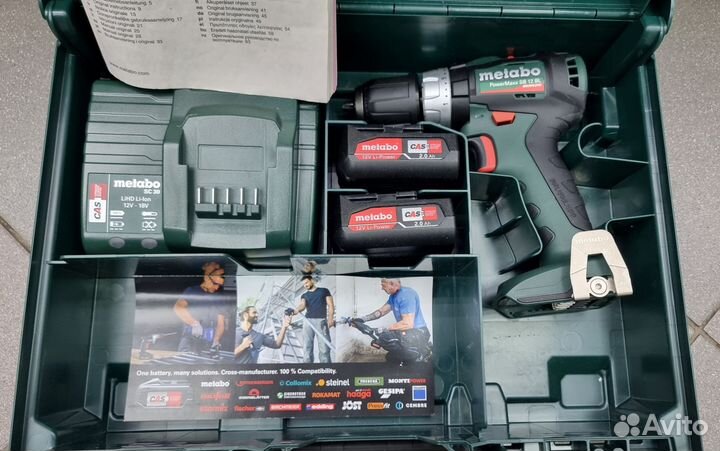 Шуруповерт metabo powermaxx sb 12 bl