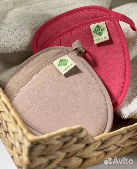 Варежка спонж двусторонняя