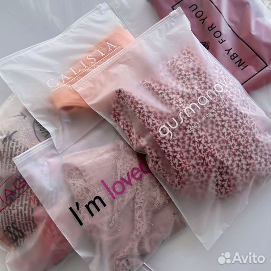 Матовые пакеты Zip lock