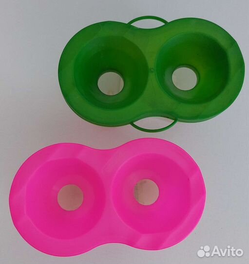 Стакан-непроливайка, двойной для рисования