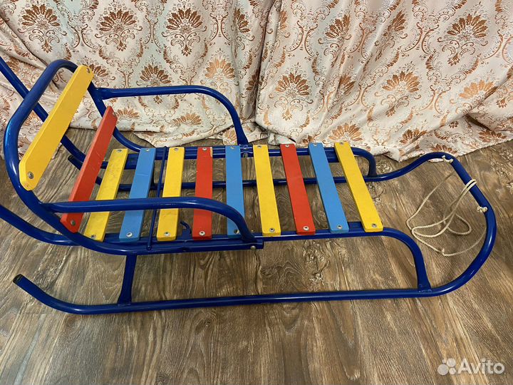 Детские зимние санки