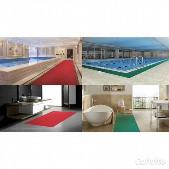 Зигзаг противоскользящее пвх покрытие (настил)