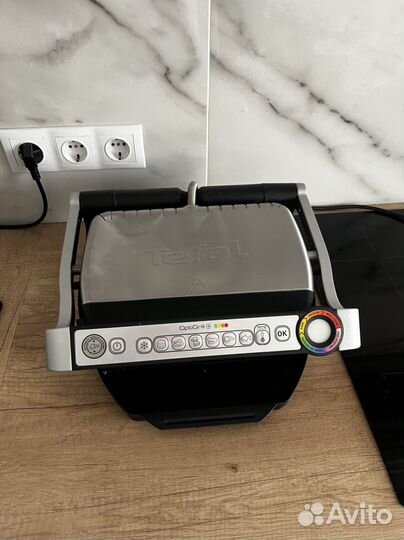 Гриль Tefal optigrill gc712d34