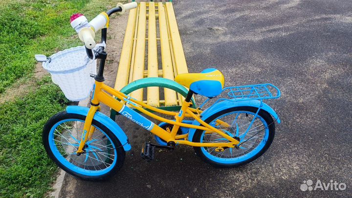 Велосипед детский 18 дюймов для девочки