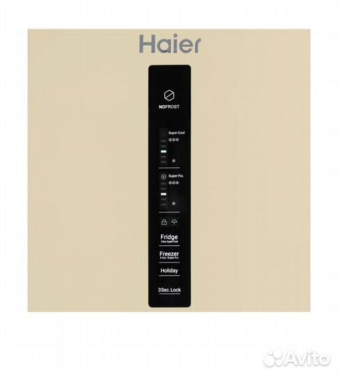 Холодильник Haier CEF535ACG Бежевый