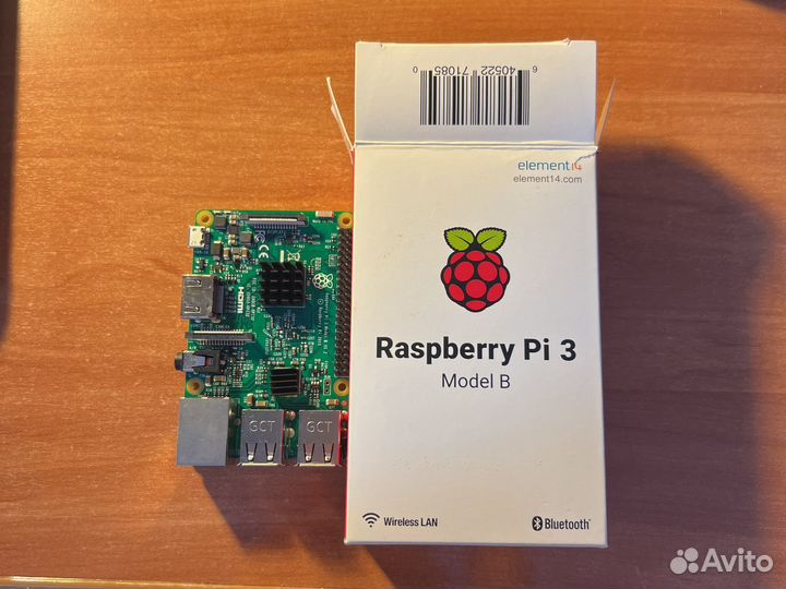 Raspberry pi 3 + радиатор