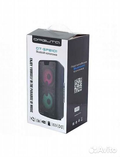 Беспроводная колонка Orbita SoundBT101 red.арт.10