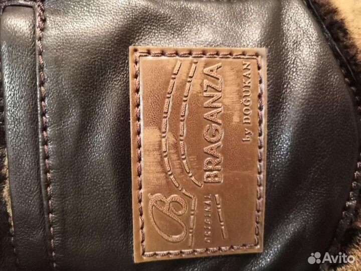 Кожаная куртка мужская