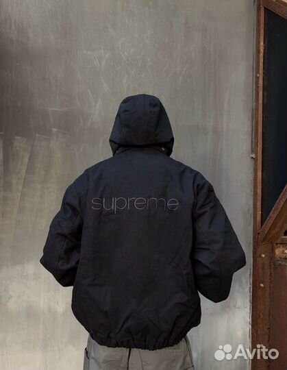 Джинсовые куртки Supreme шерпы в наличии 3 вида