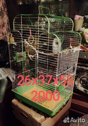 Клетки для попугаев