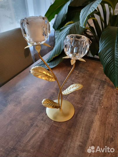 Подсвечник бронза