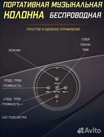 Блютуз колонка Zqs1201