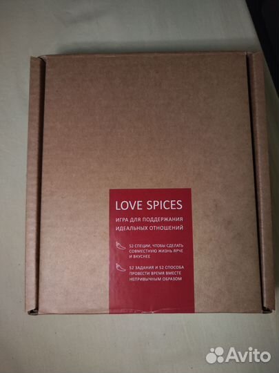 Настольная игра для двоих взрослых Love Spices