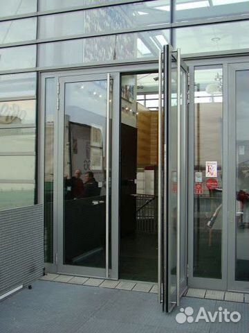 Алюминиевые двери