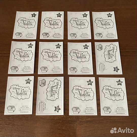 Наклейки Panini Виолетта