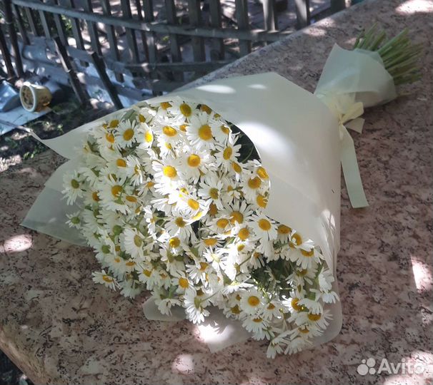 Ромашка, букет с ромашкой