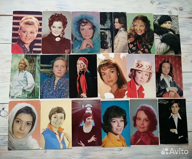 Открытки актеры СССР