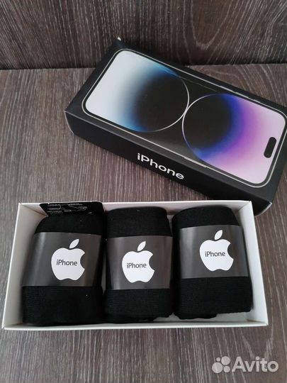 Носки мужские в подарочной упаковке, набор