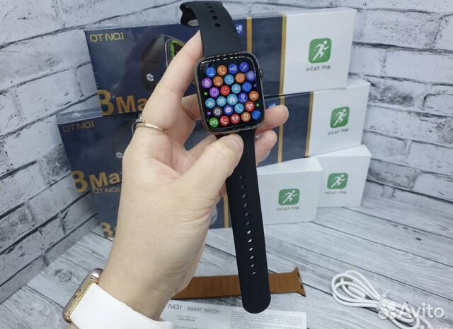 Apple watch 8 серии (2 ремня Магазин)