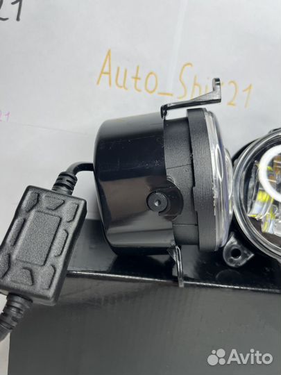 Противотуманные фары, на Газель, 70W, бел-желт