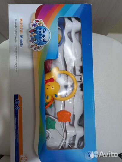 Детская музыкальная карусель (мобиль)