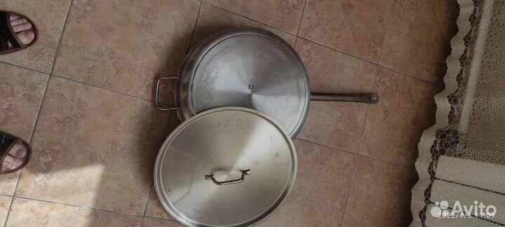 Сковорода нерж. 12 литров