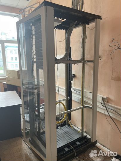 3 штуки коммутационных (серверных) шкафа напольный