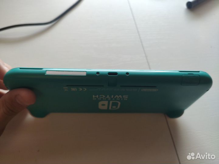 Switch Lite Animal Crossing, чип, MicroSD 64GB