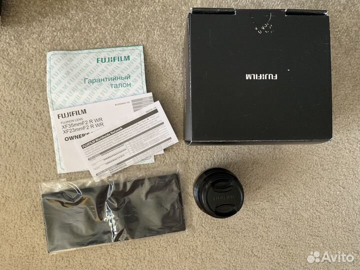 Объектив Fujinon XF 35mm F2.0 fujifilm