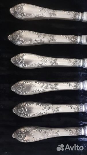 Наборы мельхиор. вилки,ножи.Египет. декор. тарелки