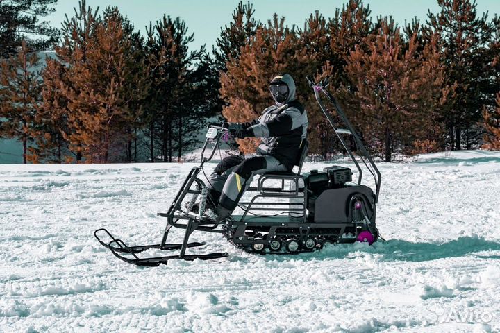 Мотобуксировщик Бурлак М2 LRK 13 л.с