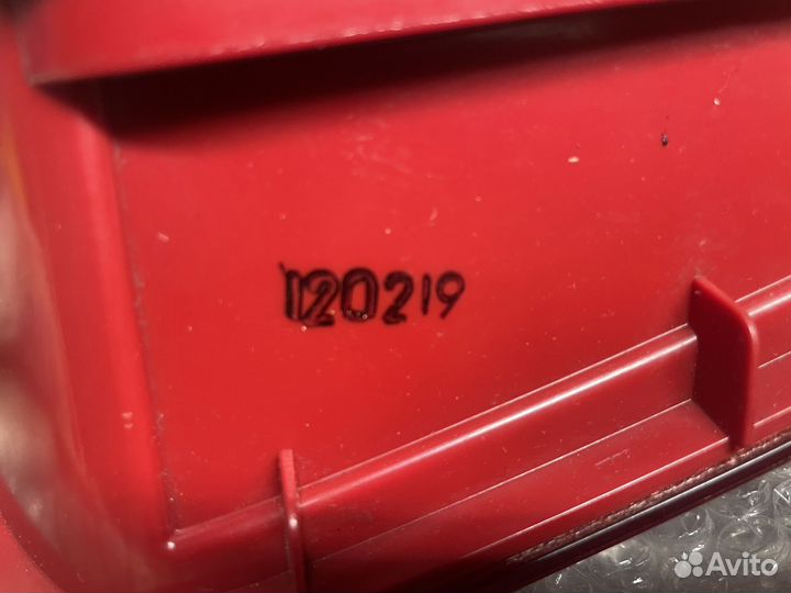 Задний левый фонарь внутренний kia sportage