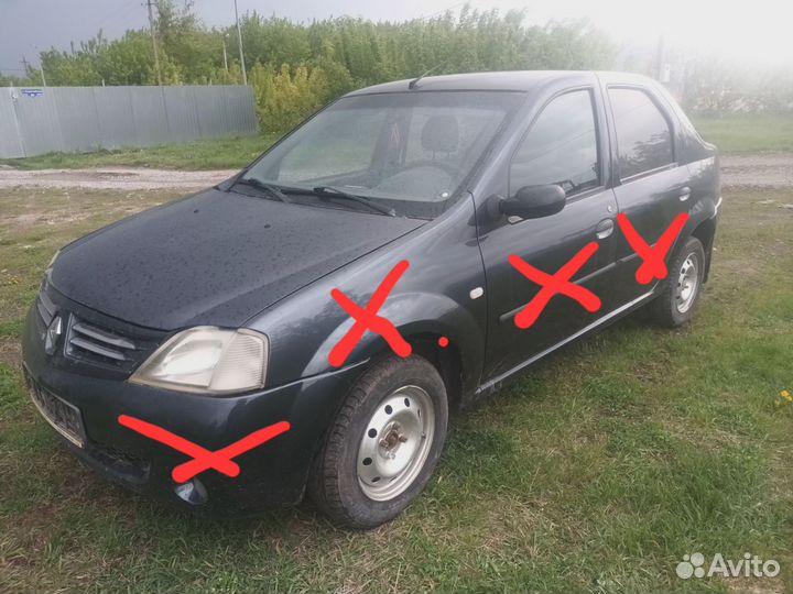 Разборка renault logan 1 запчасти рено логан 1